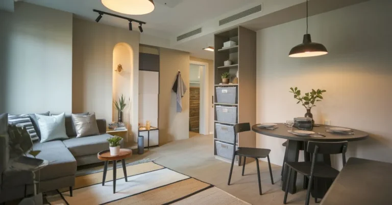 small living room/dining room combo