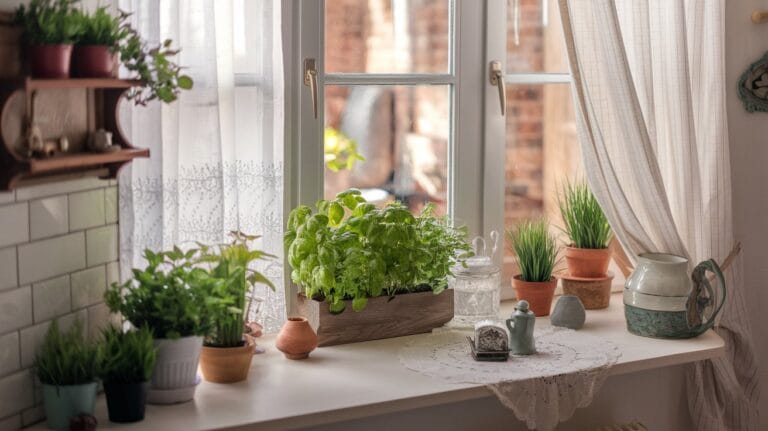 Kitchen Window Decor