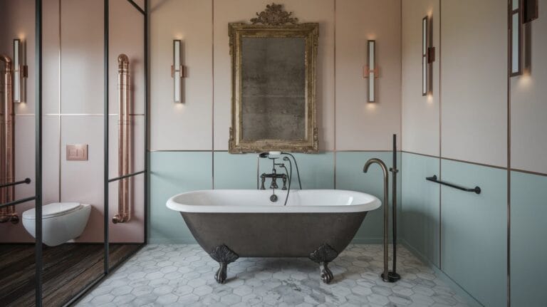 Vintage Modern Bathroom