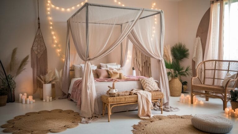Romantic Boho Bedroom