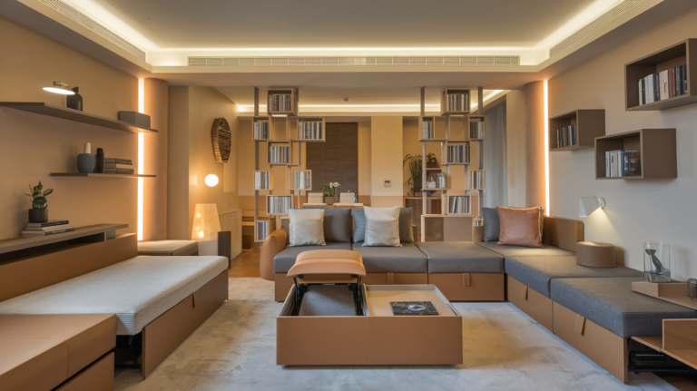 Multi-Functional Furniture for Small Living Rooms