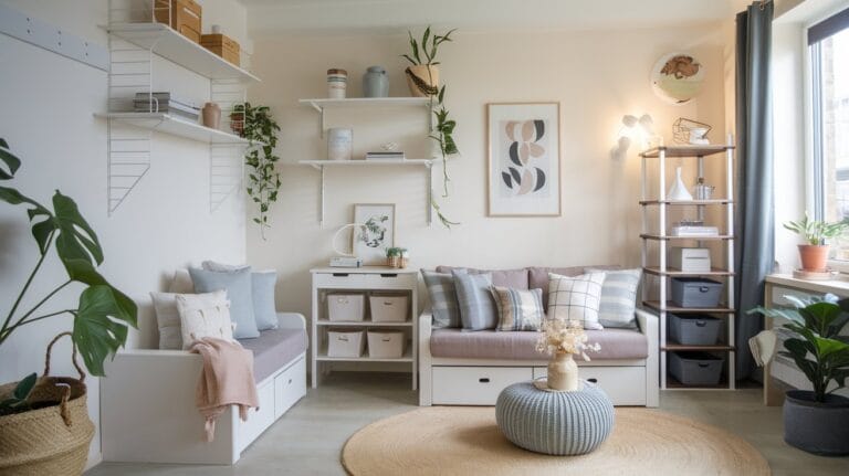 Stylish Storage Solutions Ideas for Small Living Rooms