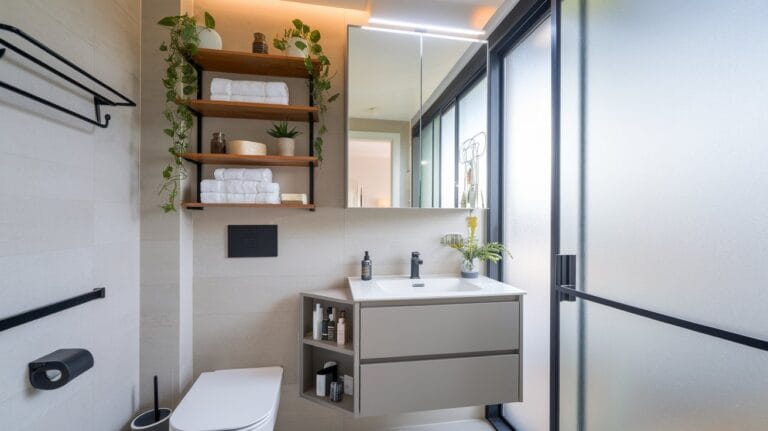 Space-Saving Bathroom Decor Ideas for Small Homes
