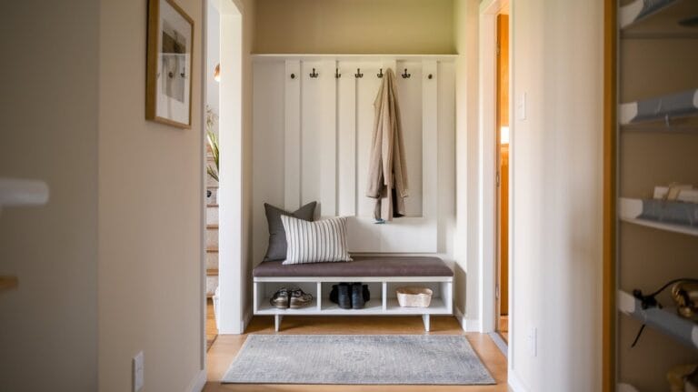 Space-Saving Hallway Bench Ideas for Small Homes